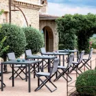 Poltrona Pieghevole Outdoor in Alluminio Corda e Texplast Made in Italy – Ubbe Viadurini