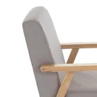 Poltrona Realizzata in Legno Massello di Pino - Xenon Viadurini