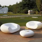 Poltrona rotonda colorata Slide Chubby design moderno fatta in Italia Viadurini