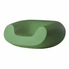 Poltrona rotonda colorata Slide Chubby design moderno fatta in Italia Viadurini