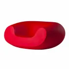 Poltrona rotonda colorata Slide Chubby design moderno fatta in Italia Viadurini