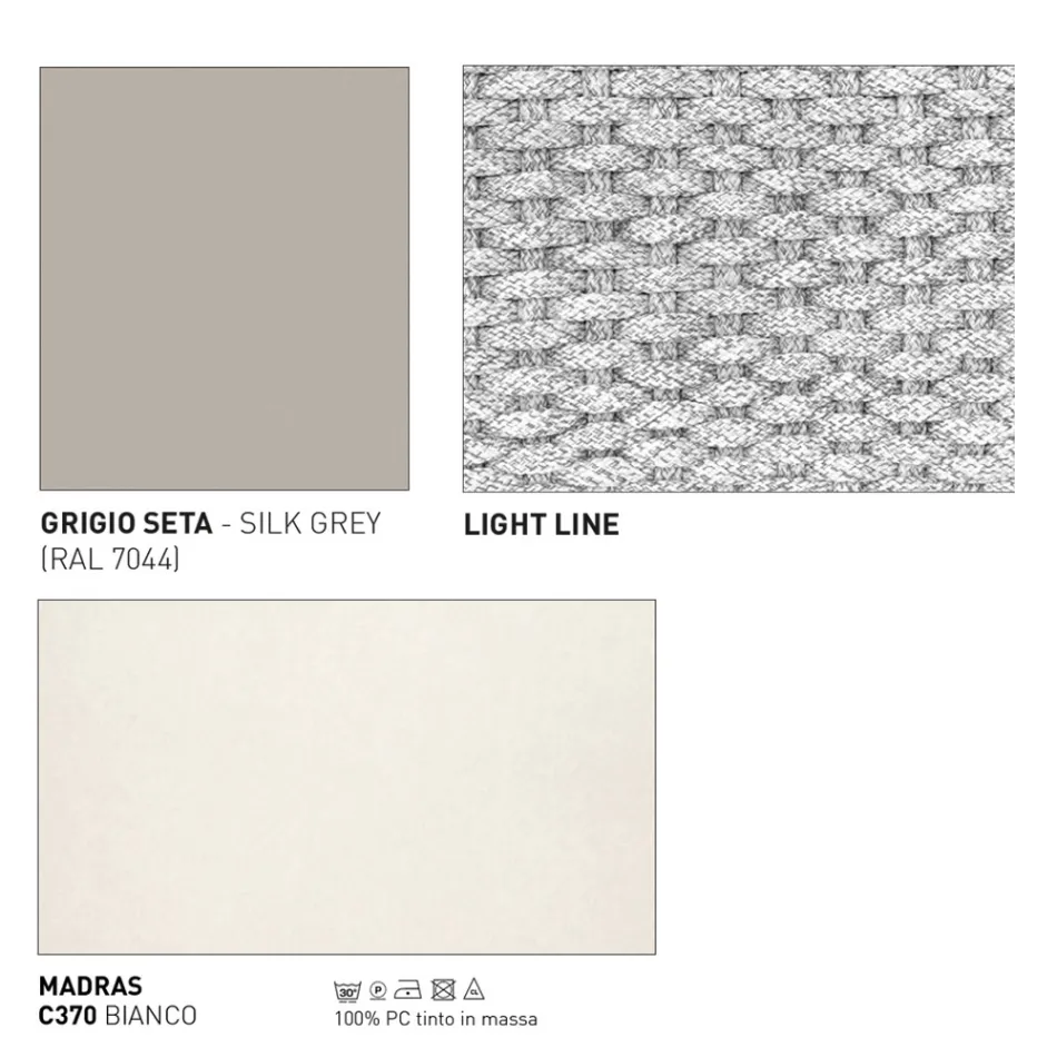 Poltroncina da Esterno con Cuscino Seduta Made in Italy - Noss by Varaschin Viadurini