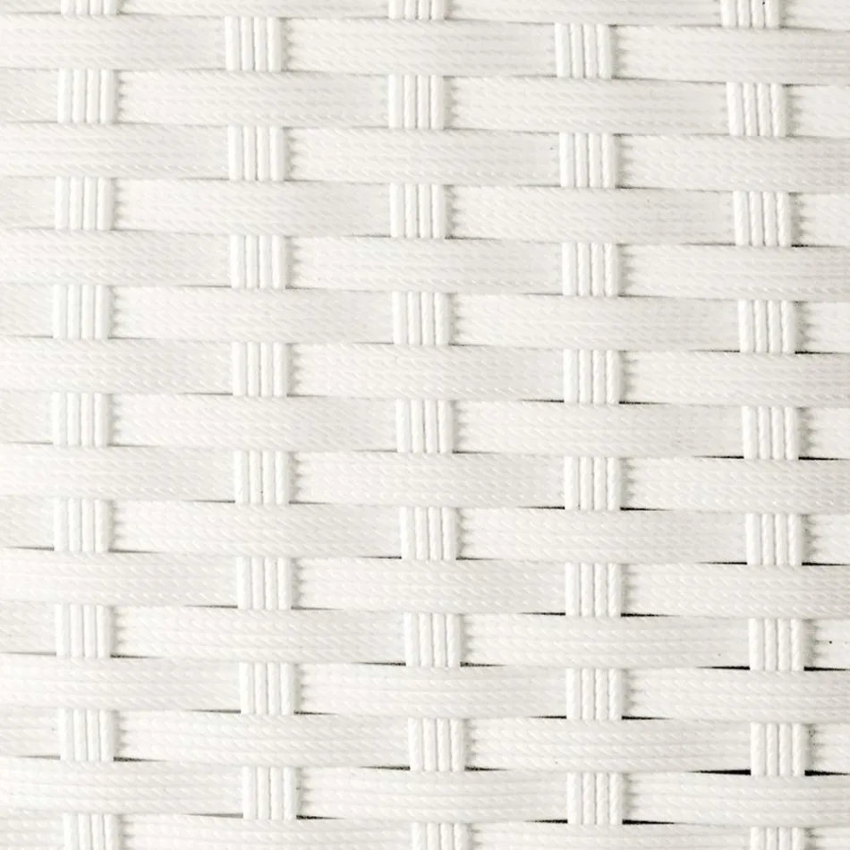 Poltroncina da Esterno Impilabile in Alluminio Rivestita Wicker - Bruma Viadurini