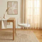 Poltroncina Elegante in Plexiglass Trasparente Made in Italy - Rachele Viadurini