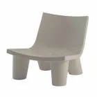 Poltroncina lounge di design Slide Low Lita colorata made in Italy Viadurini