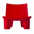 Poltroncina lounge di design Slide Low Lita colorata made in Italy Viadurini