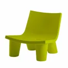 Poltroncina lounge di design Slide Low Lita colorata made in Italy Viadurini