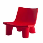 Poltroncina lounge di design Slide Low Lita colorata made in Italy Viadurini