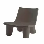 Poltroncina lounge di design Slide Low Lita colorata made in Italy Viadurini