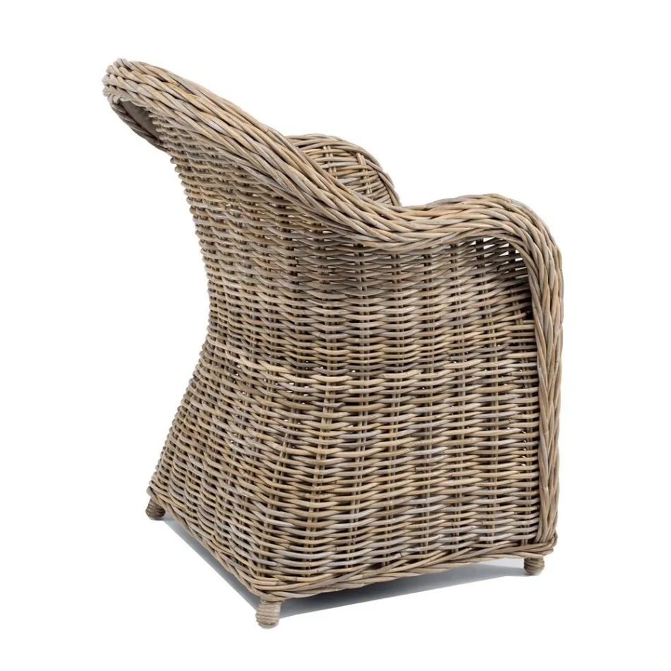 Poltroncina Outdoor in Kubù con Cuscino Seduta – Nazgul Viadurini