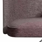 Poltroncina per Ufficio Girevole con Ruote e Braccioli Made in Italy - Felix Viadurini