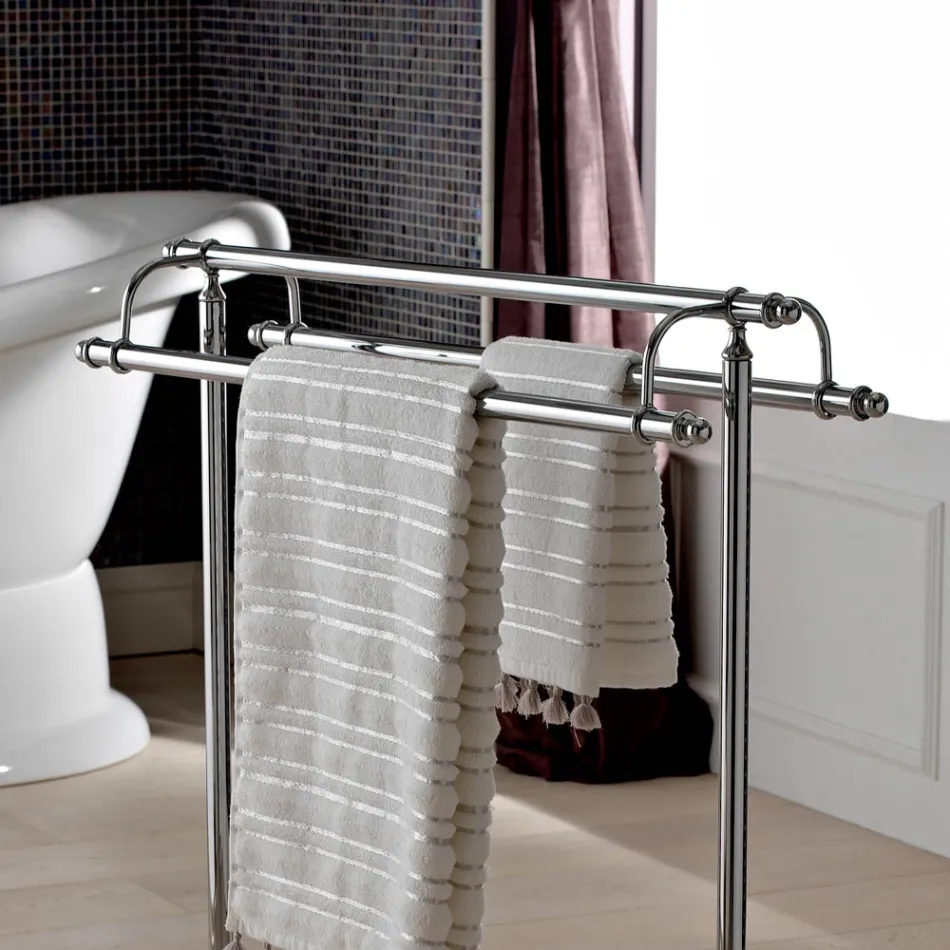 Porta asciugamani da Terra in Ottone Stile Vintage Made in Italy – Umaima Viadurini