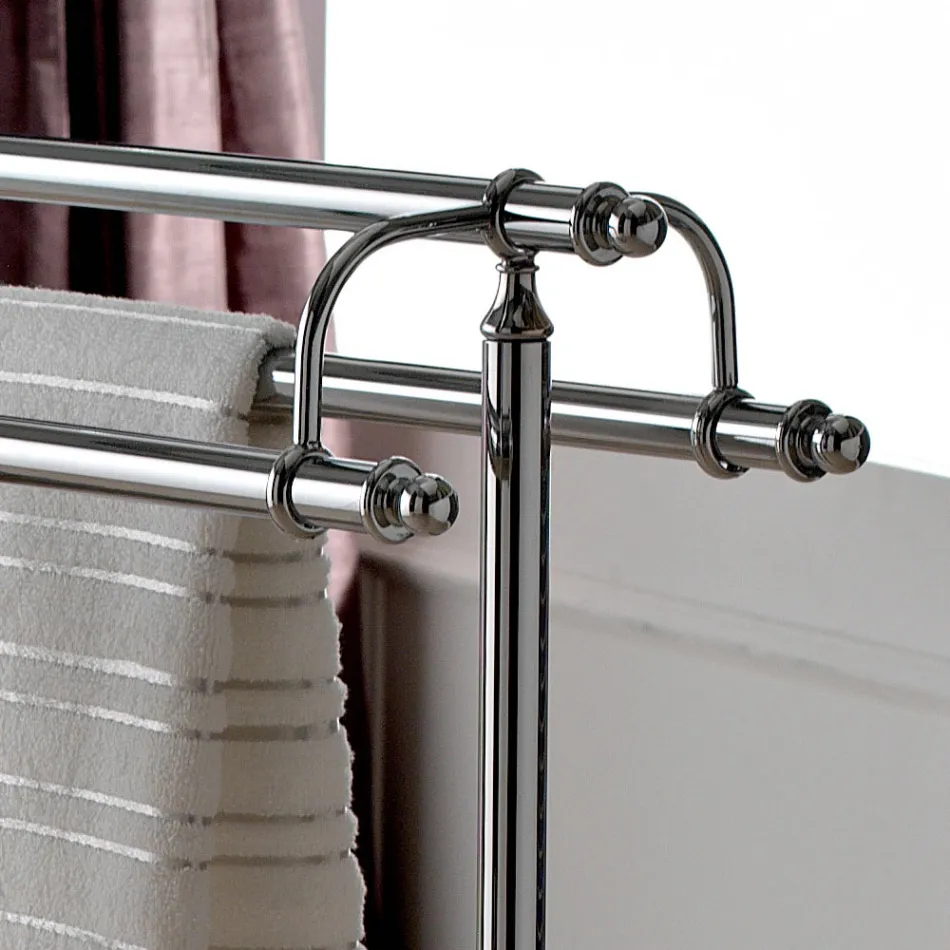 Porta asciugamani da Terra in Ottone Stile Vintage Made in Italy – Umaima Viadurini