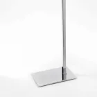 Porta Asciugamani da Terra Moderno a 2 Bracci in Ferro Made in Italy - Cali Viadurini