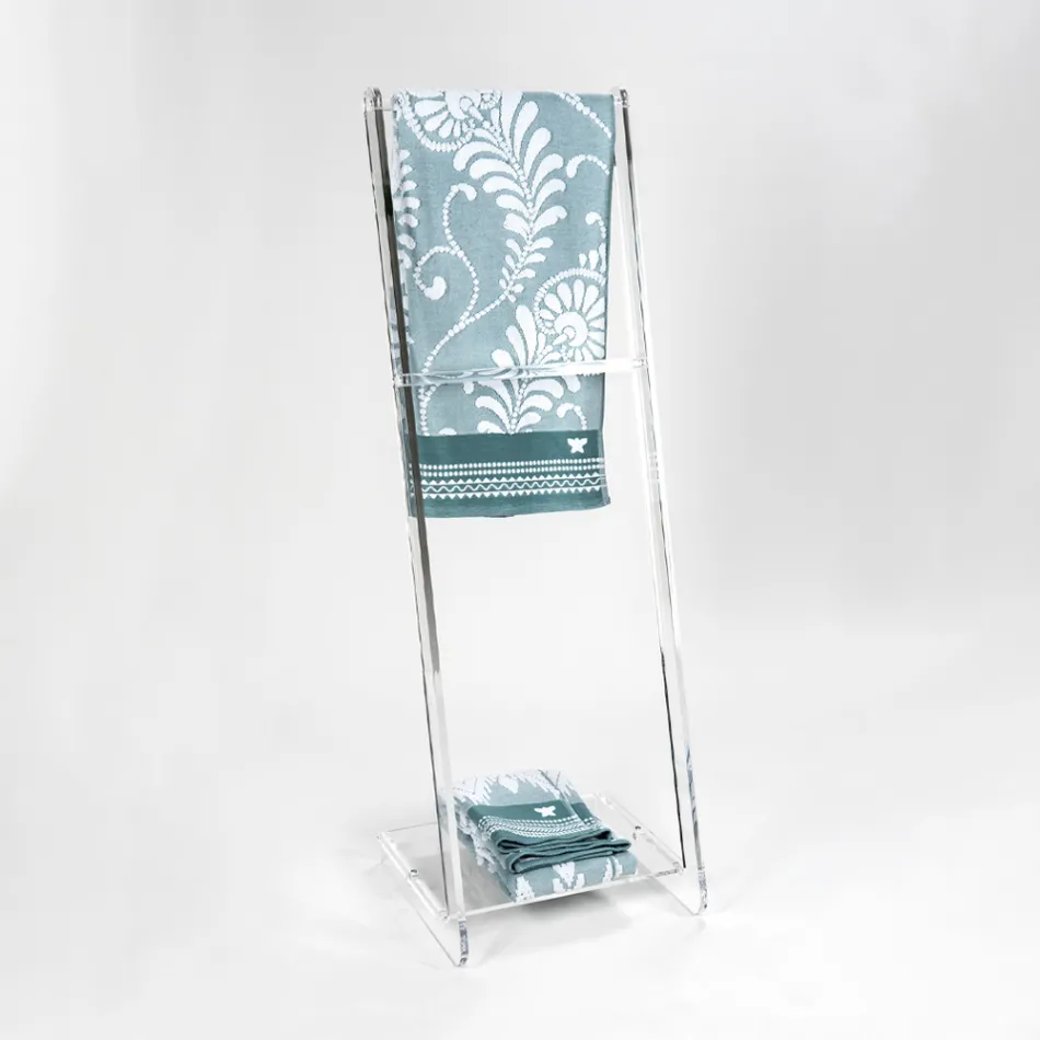 Porta Asciugamani in Plexiglass PMMA Made in Italy - Tarzan Viadurini