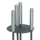 Porta Attrezzi con 3 Utensili in Metallo Diverse Finiture Made in Italy - Darbuka Viadurini