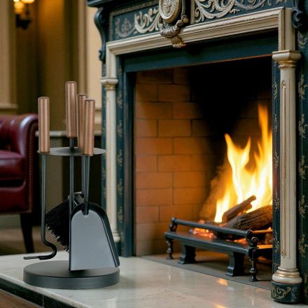 Porta Attrezzi con 3 Utensili in Metallo Diverse Finiture Made in Italy - Darbuka Viadurini