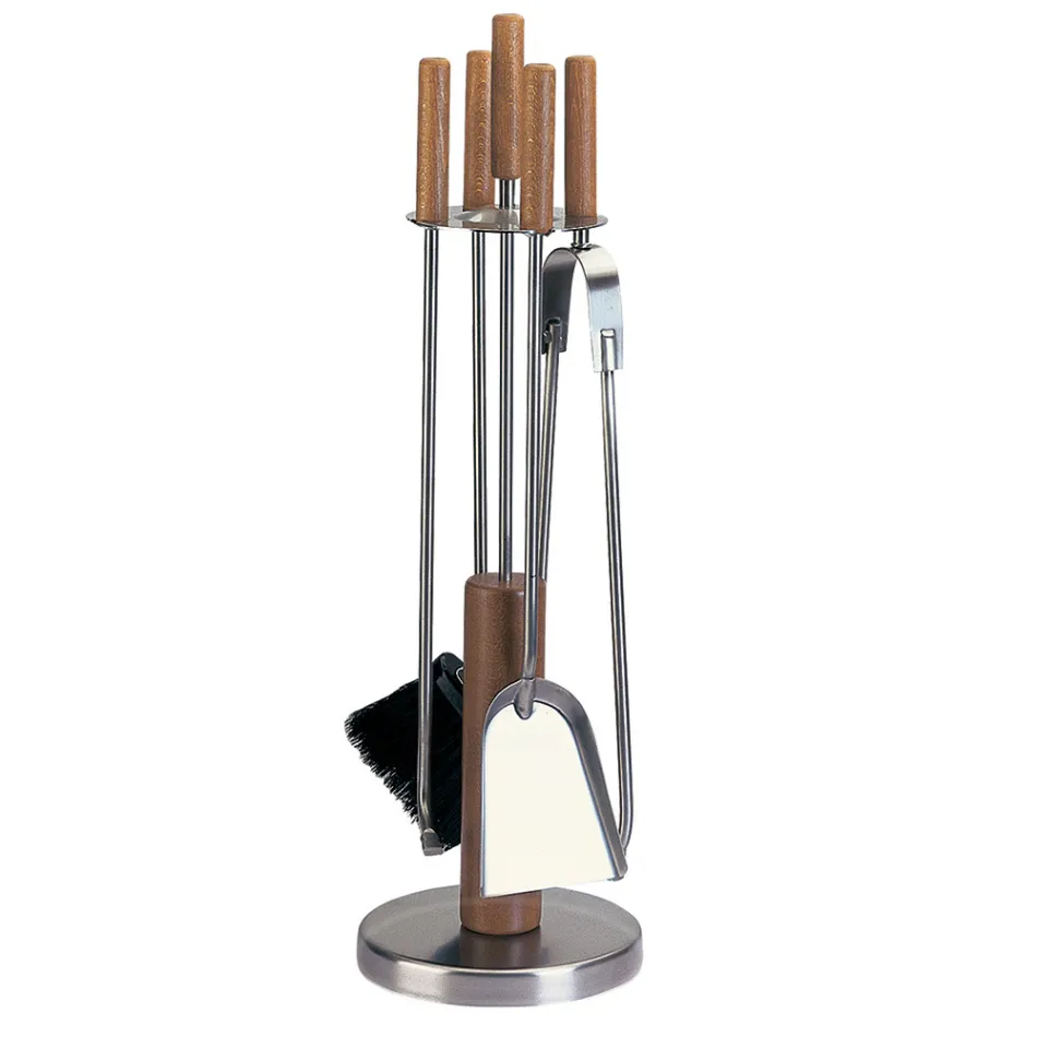 Porta Attrezzi con 4 Accessori in Metallo o Acciaio Made in Italy - Papaya Viadurini