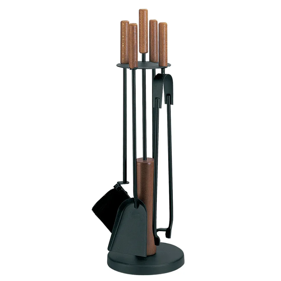 Porta Attrezzi con 4 Accessori in Metallo o Acciaio Made in Italy - Papaya Viadurini