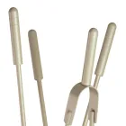 Porta Attrezzi con 4 Strumenti per la Cura del Camino Made in Italy - Fakir Viadurini