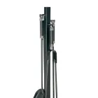 Porta Attrezzi con Uncino, Morsetto, Paletta e Scopino Made in Italy - Geisha Viadurini