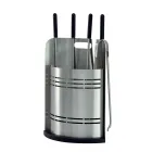 Porta Attrezzi Fisso con 4 Utensili per il Camino Made in Italy - Bonsai Viadurini