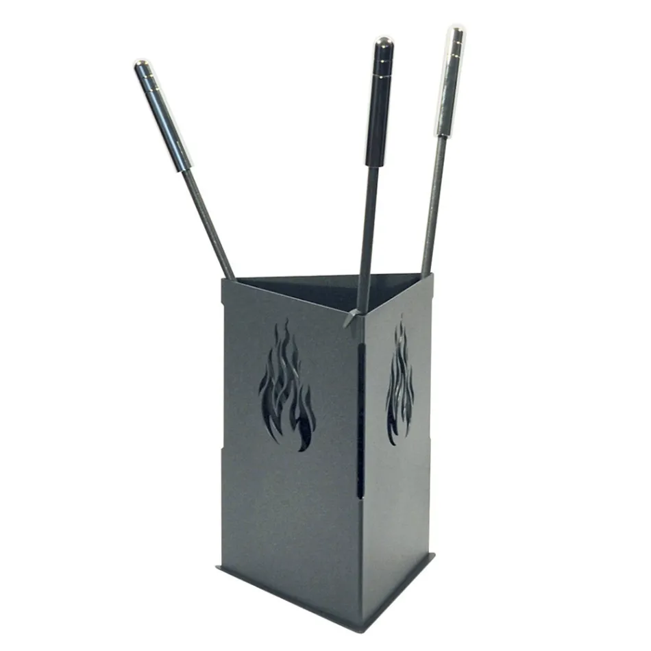 Porta Attrezzi Triangolare con 3 Accessori Inclusi Made in Italy - Passero Viadurini