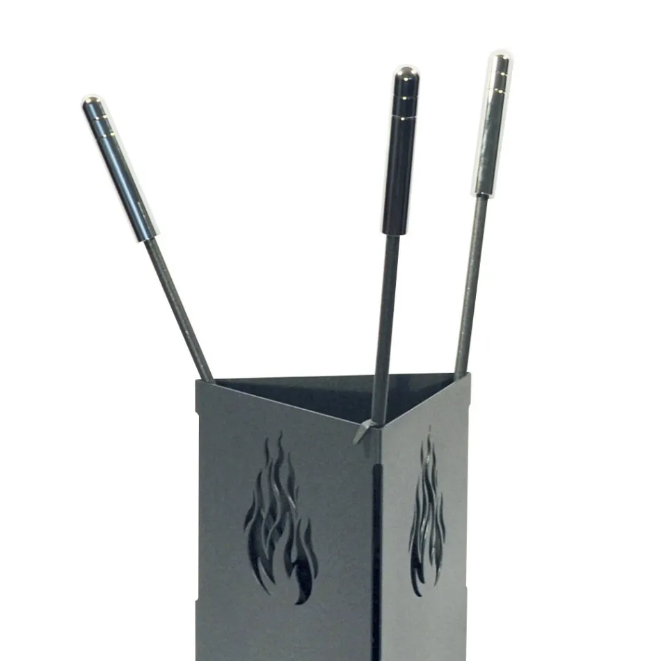 Porta Attrezzi Triangolare con 3 Accessori Inclusi Made in Italy - Passero Viadurini