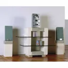 Porta Tv hi-fi in pietra e cristalli dal design moderno Xeni Viadurini