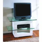 Porta TV modulare in pietra e cristallo di design moderno Eleni Viadurini