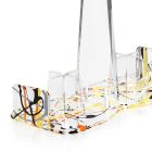 Portabicchieri Multicolor Elegante in Plexiglass Made in Italy - Multibic Viadurini