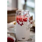 Portabottiglia Moderno in Ferro Bianco, Beige o Avorio Made in Italy – Leida Viadurini