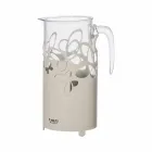 Portabottiglia Moderno in Ferro Bianco, Beige o Avorio Made in Italy – Leida Viadurini