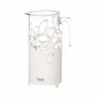 Portabottiglia Moderno in Ferro Bianco, Beige o Avorio Made in Italy – Leida Viadurini