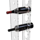 Portabottiglie e Portaghiaccio a Colonna in Acrilico Trasparente - Ciampino Viadurini