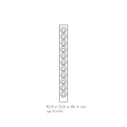 Portabottiglie Vino da Parete in Cristallo Acrilico Trasparente - Ottavino Viadurini