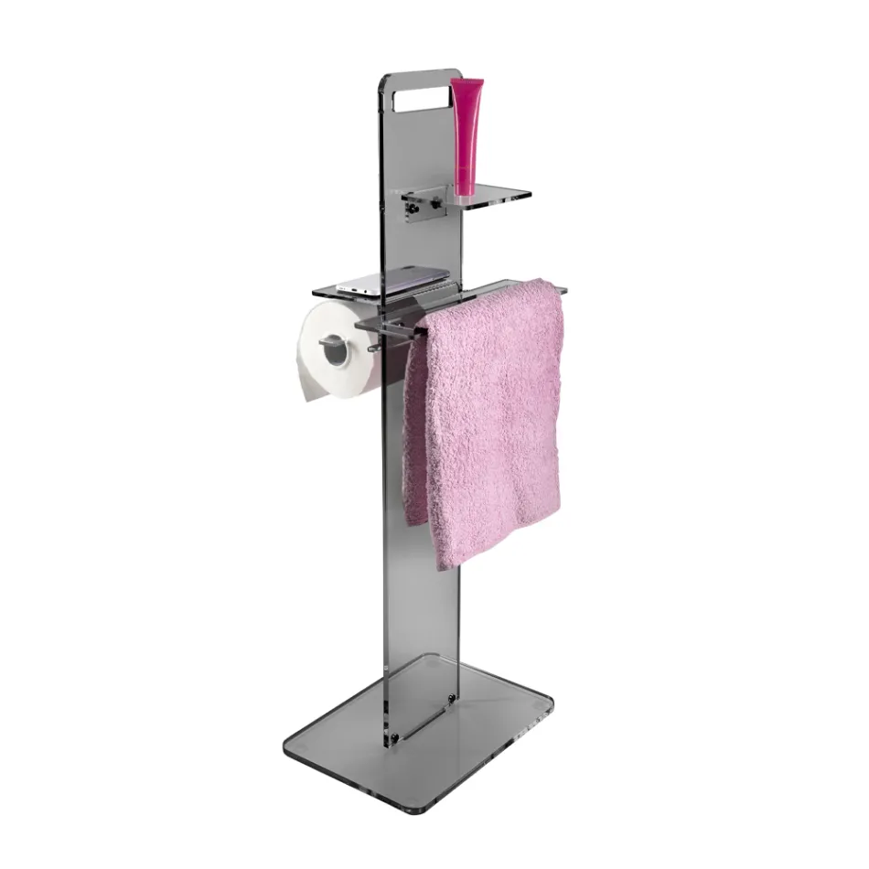 Portacarta, Porta Asciugamano e Sapone da Bidet Made in Italy - Pluto Viadurini