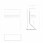 Portacoltelli da Cucina in Corian Bianco da Cucina Design Elegante - Ivanova Viadurini