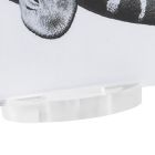 Portafoto in Cristallo Acrilico Trasparente con Basamento Design - Rover Viadurini