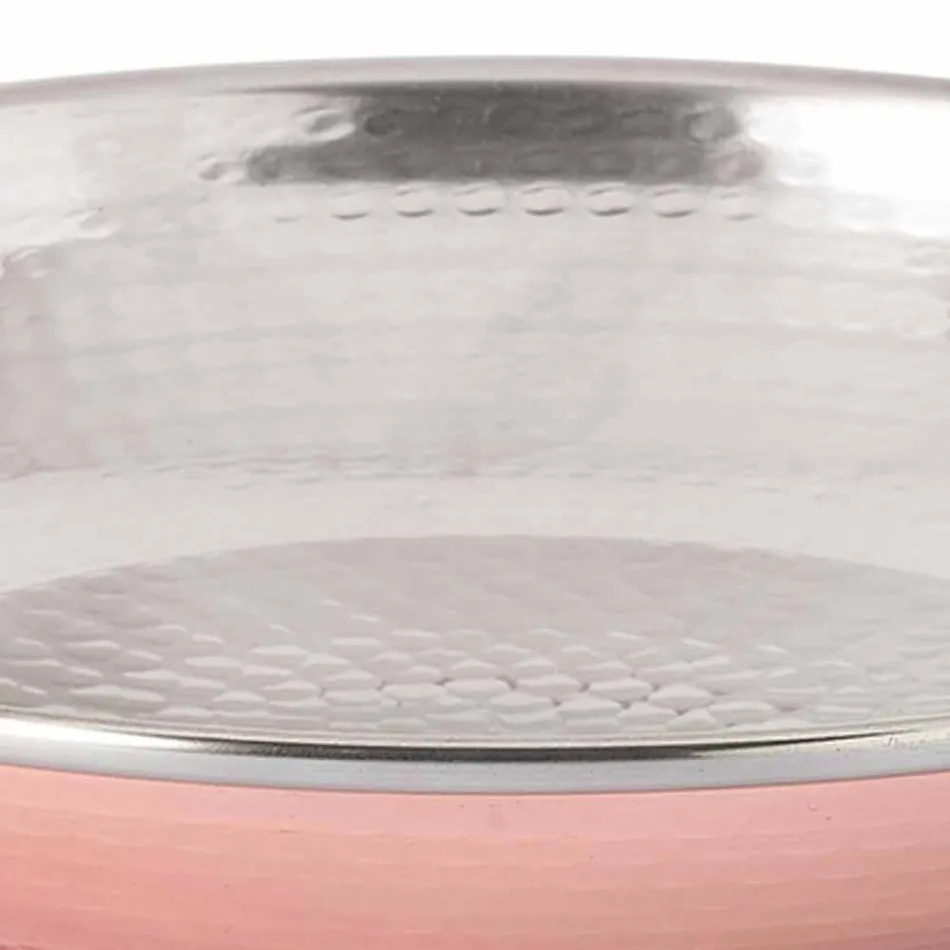 Portafrutta da Tavolo Design Centrotavola Rame Battuto a Mano 28 cm - Terraemare Viadurini