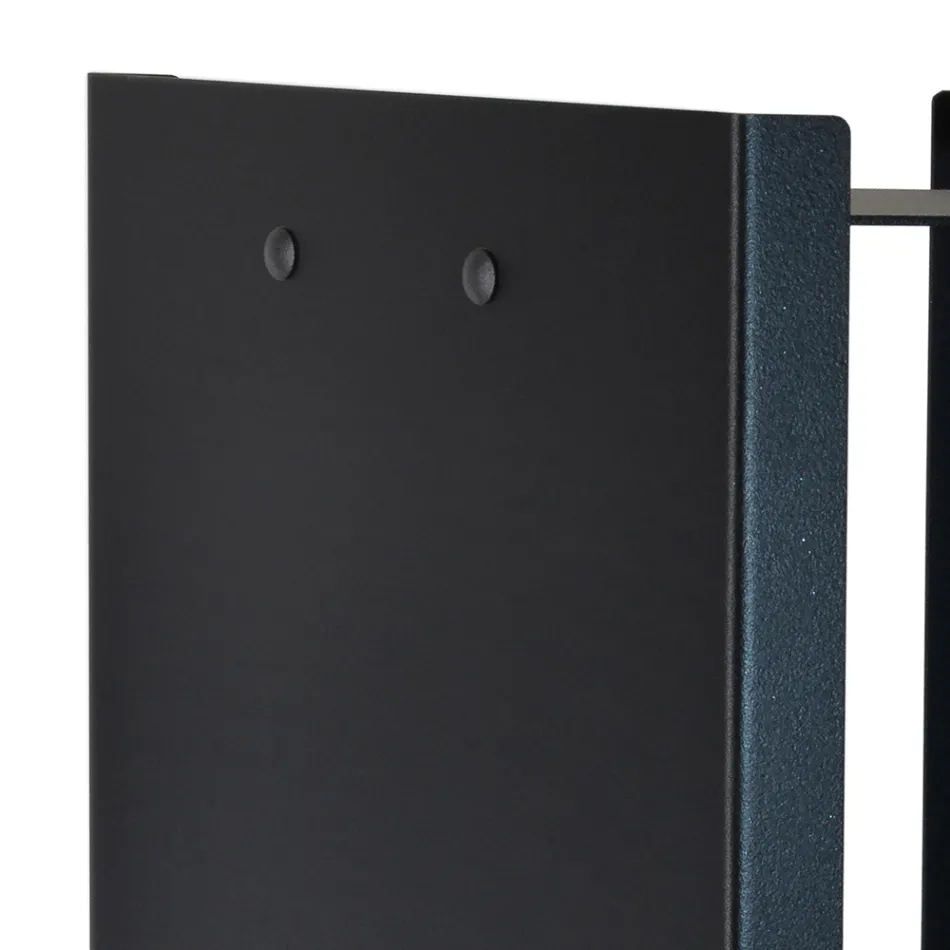 Portalegna Moderno in Acciaio Verniciato Realizzato in Italia - Patrik Viadurini