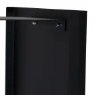 Portalegna Moderno in Acciaio Verniciato Realizzato in Italia - Patrik Viadurini