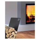 Portalegna per Camino Caf Design Made in Italy PVV Viadurini