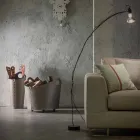 Portalegna, portaferri e ferri per camino in cuoio Nicad,made in Italy Viadurini