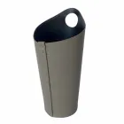 Portalegna, portaferri e ferri per camino in cuoio Nicad,made in Italy Viadurini