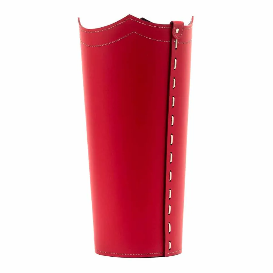 Portaombrelli di design in cuoio per casa o ufficio Umbrella Viadurini