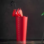Portaombrelli di design in cuoio per casa o ufficio Umbrella Viadurini