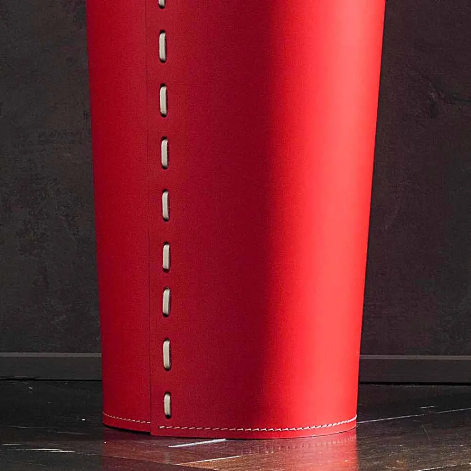 Portaombrelli di design in cuoio per casa o ufficio Umbrella Viadurini