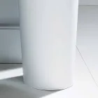 Portaombrelli in cuoi rigenerato di design fatto a mano Pluvia Viadurini