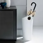 Portaombrelli in cuoi rigenerato di design fatto a mano Pluvia Viadurini